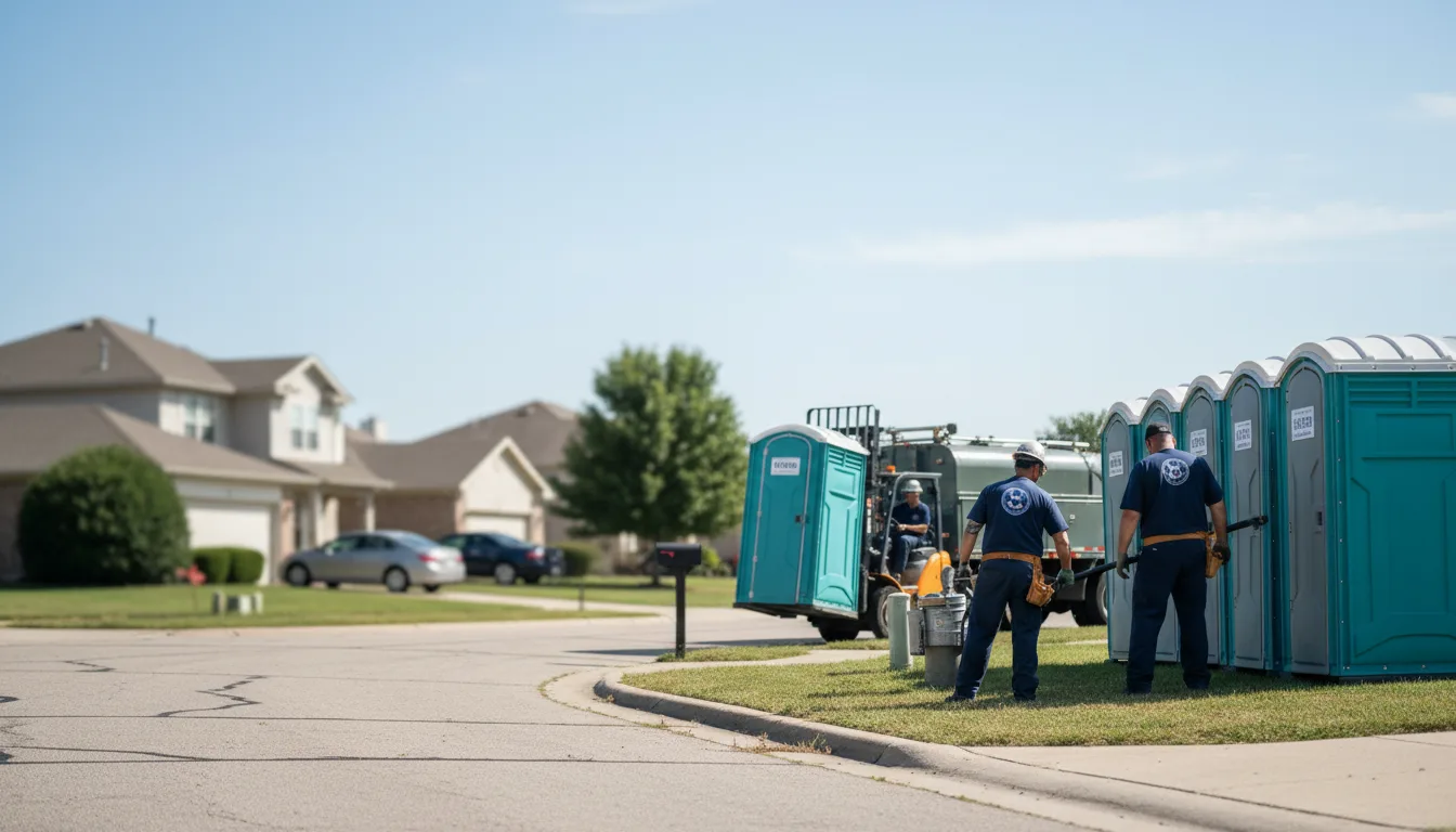 Porta Potty Rental in Sterling Heights, MI near me